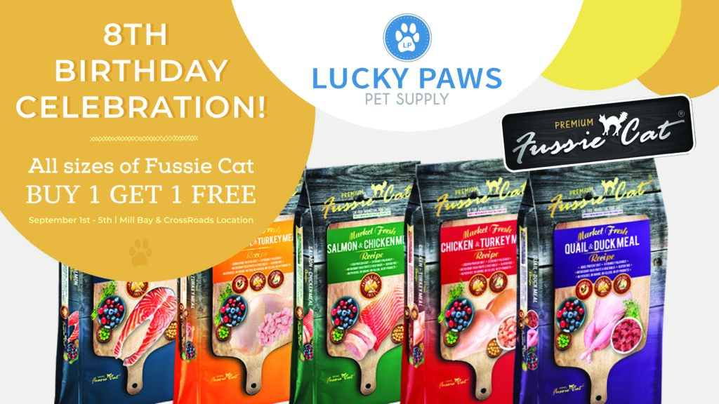 Lucky Paws Pet Supply - Fussy Cat Sale